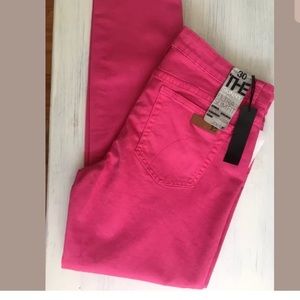 NWT Joe’s Jeans Pink The Skinny Ankle Slim Fit 30